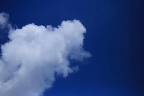 Blue sky with cloud Stock Photos