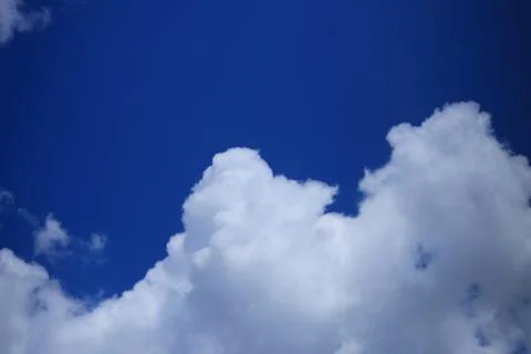 Blue sky with cloud Stock Photos