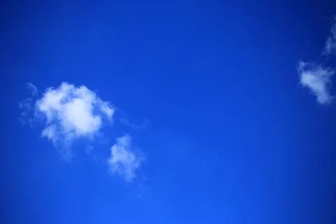 Blue sky with cloud Stock Photos