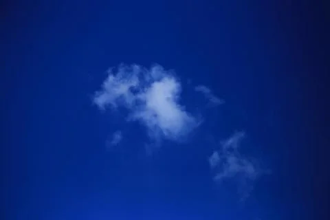Blue sky with cloud Stock Photos