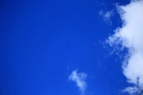 Blue sky with cloud Stock Photos
