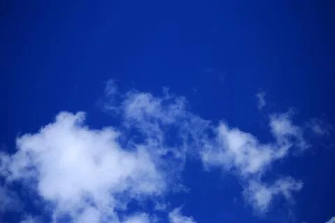 Blue sky with cloud Stock Photos