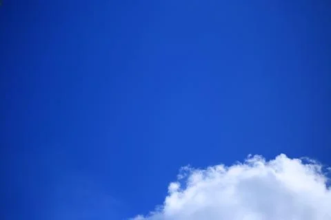 Blue sky with cloud Stock Photos