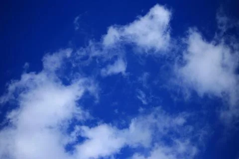 Blue sky with cloud Stock Photos