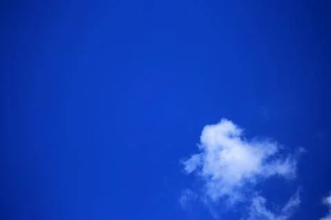 Blue sky with cloud Stock Photos