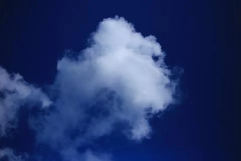 Blue sky with cloud Stock Photos