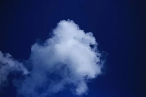 Blue sky with cloud Stock Photos
