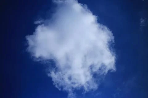 Blue sky with cloud Stock Photos