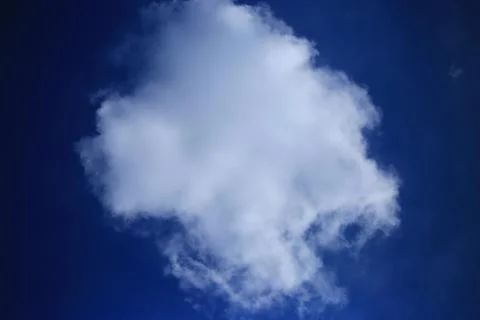 Blue sky with cloud Stock Photos