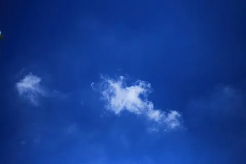 Blue sky with cloud Stock Photos