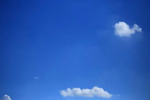 Blue sky with cloud Stock Photos