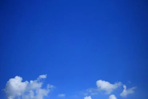 Blue sky with cloud Stock Photos