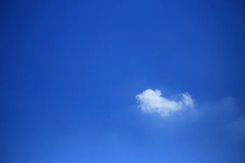 Blue sky with cloud Stock Photos