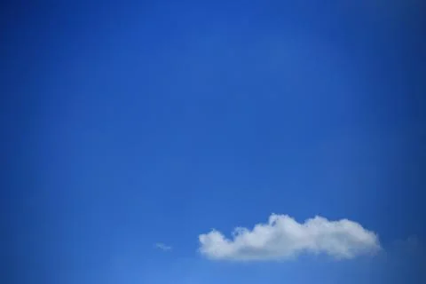 Blue sky with cloud Stock Photos