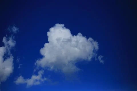 Blue sky with cloud Stock Photos