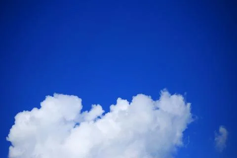 Blue sky with cloud Stock Photos