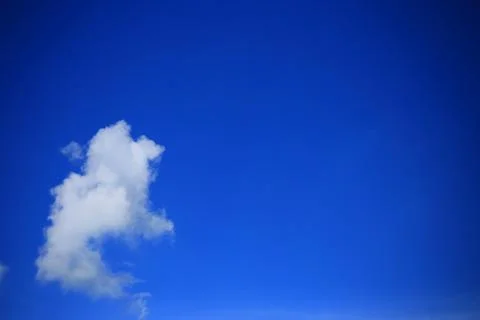 Blue sky with cloud Stock Photos