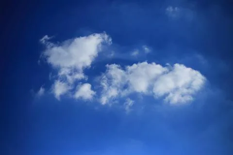 Blue sky with cloud Stock Photos