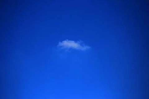 Blue sky with cloud Stock Photos