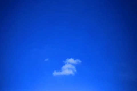 Blue sky with cloud Stock Photos