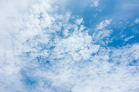 Blue sky with cloud Stock Photos