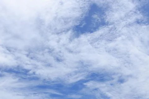 Blue sky with cloud Foto stock