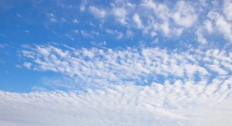 Blue sky with cloud Stock Photos