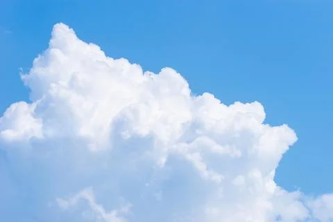 Blue sky with cloud.. Stock Photos