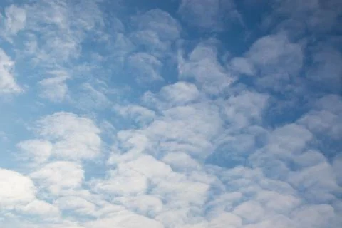 Blue sky with cloud Stock Photos