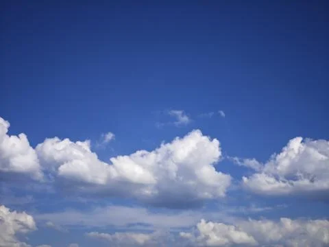 Blue sky with cloud Stock Photos