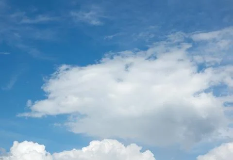 Blue sky with cloud Stock Photos