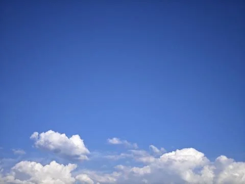 Blue sky with cloud Stock Photos