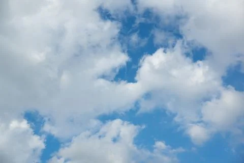 Blue sky with cloud Stock Photos