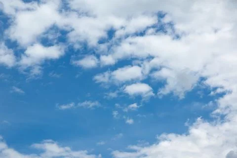 Blue sky with cloud Stock Photos