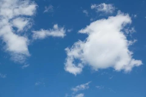 Blue sky with cloud Foto stock