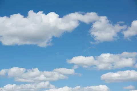 Blue sky with cloud Stock Photos