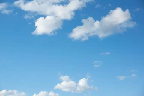 Blue sky with cloud Stock Photos