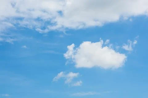 Blue sky, cloud Foto stock