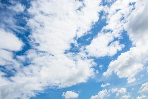 Blue sky, cloud Foto stock