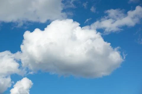 Blue sky with cloud 写真素材