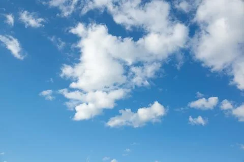 Blue sky with cloud 写真素材