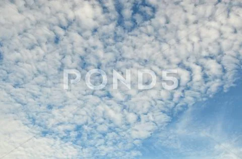 Blue sky with cloud, sky background Stock Photos
