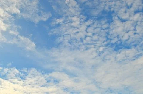 Blue sky with cloud, sky background Stock Photos