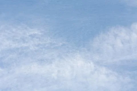 Blue sky with cloud. Sky blue background. Stock Photos
