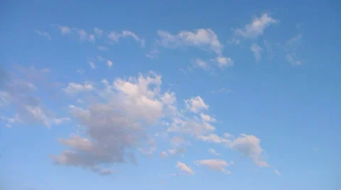 Blue Sky Cloud Timelapse Stock Footage 38361204