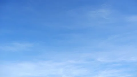 A blue sky cloud timelapse. Stock Footage 314826504
