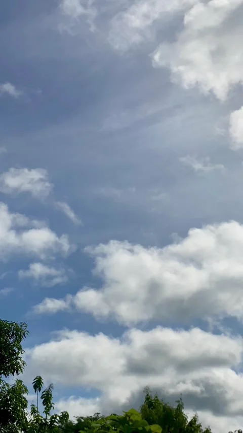 Blue Sky Cloud Timelapse Motion Stock Footage 325060335