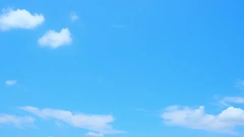A blue sky cloud timelapse video. 動画素材 344975496