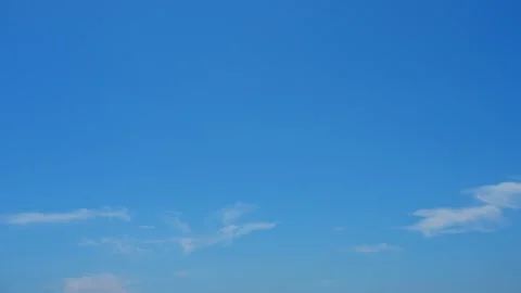 A blue sky cloud timelapse video. Stock Footage 344975751