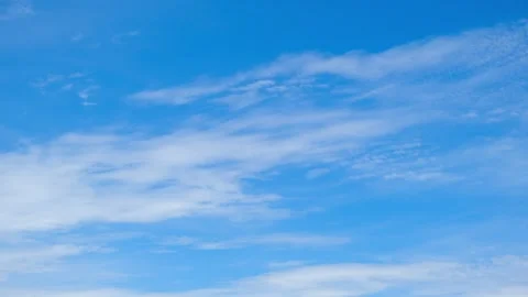 Blue sky cloud timelapse video. 스톡 동영상 346366515